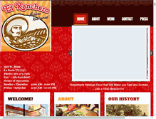 Tablet Screenshot of elrancheromex.net